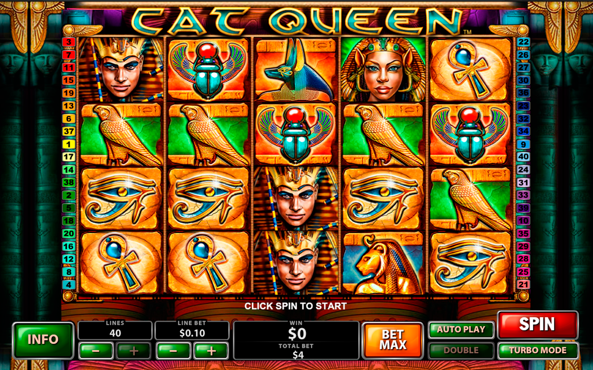 Cat Queen - Playtech - FREE casino slots online - Play at SlotsPill