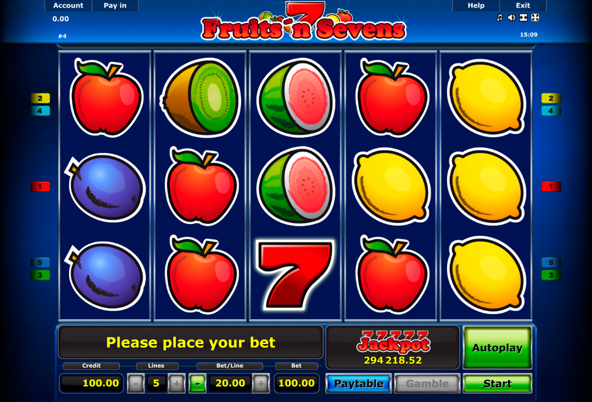 Fruit slot machine kostenlos spielen