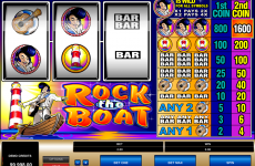 rock the boat microgaming online slots 
