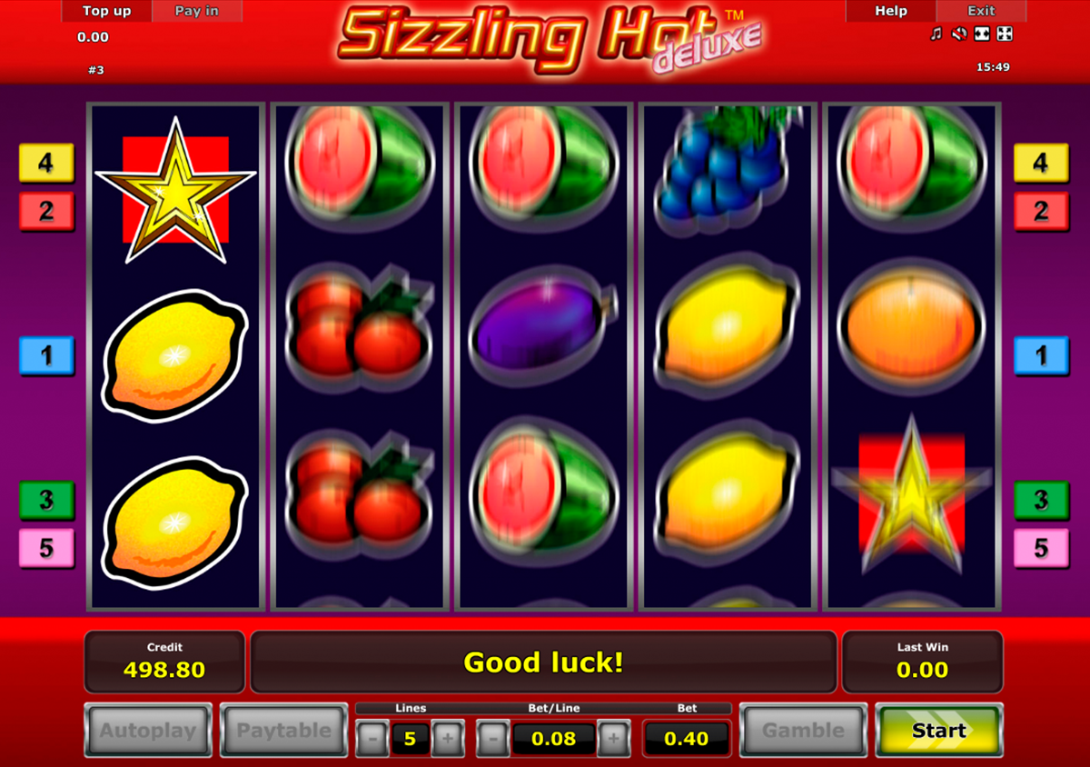 Free Sizzling Hot Deluxe Slots To Play