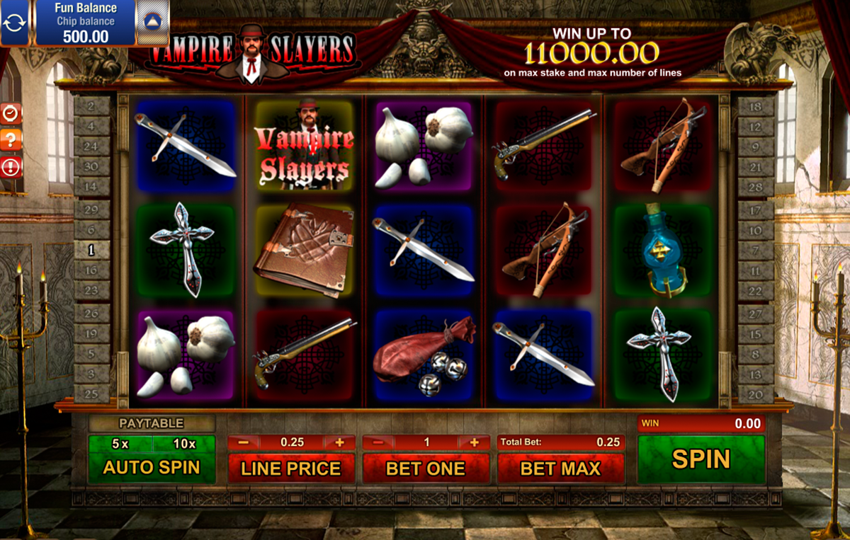vampire slayers gamesos online slots 