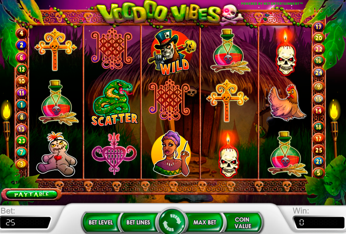 voodoo vibes netent online slots 
