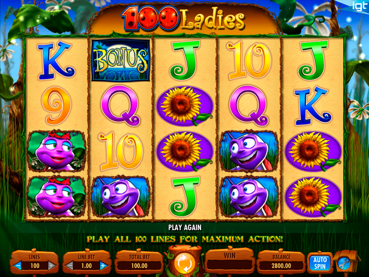 100 ladies igt online slots 