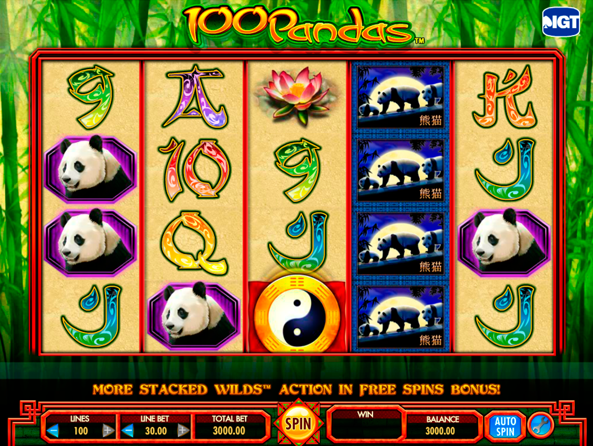 100 pandas igt online slots 
