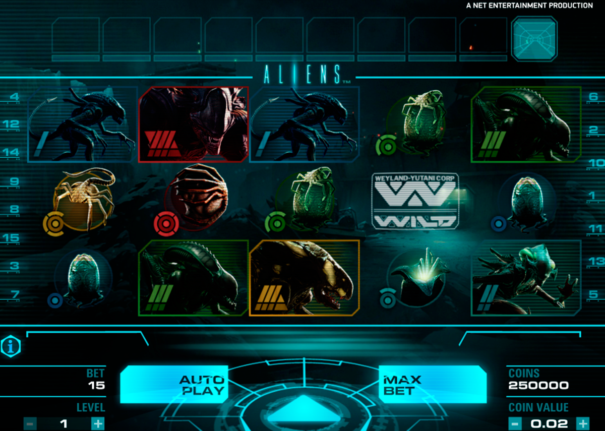 aliens netent online slots 