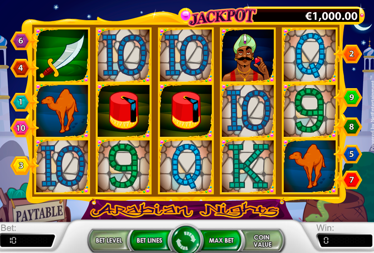 arabian nights netent online slots 