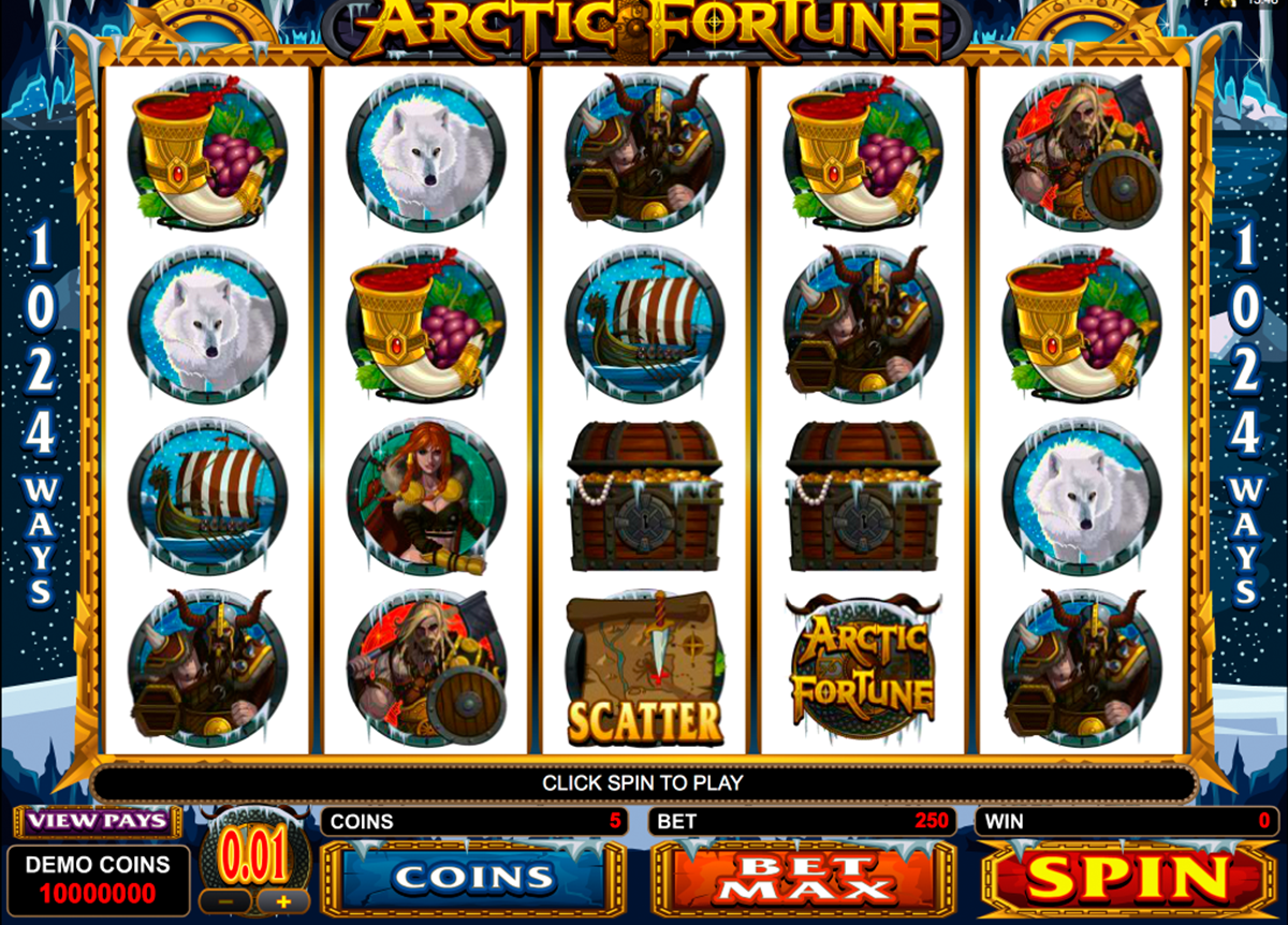 arctic fortune microgaming online slots 