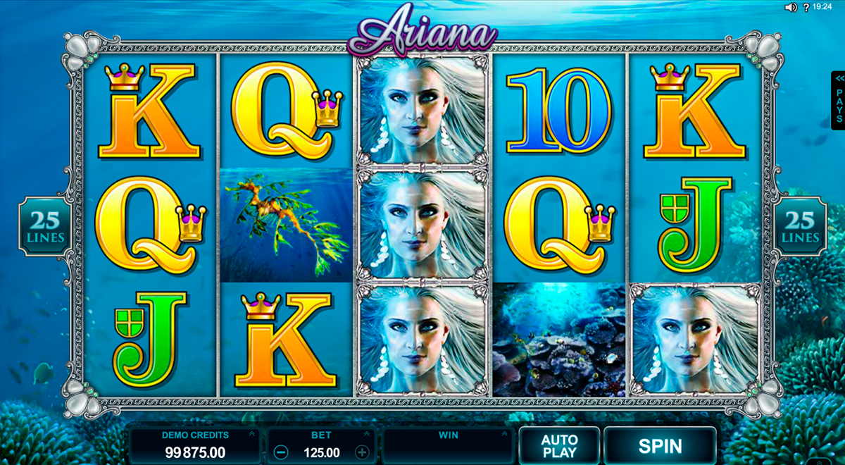 ariana microgaming online slots 