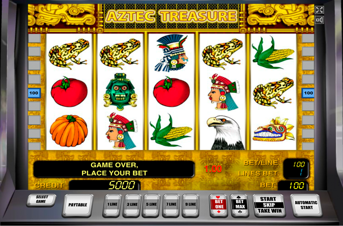 aztec treasure novomatic online slots 