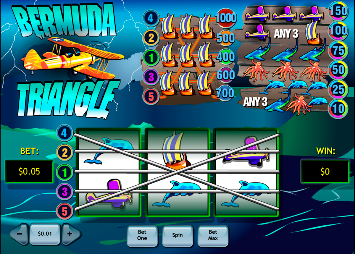 bermuda triangle playtech online slots 