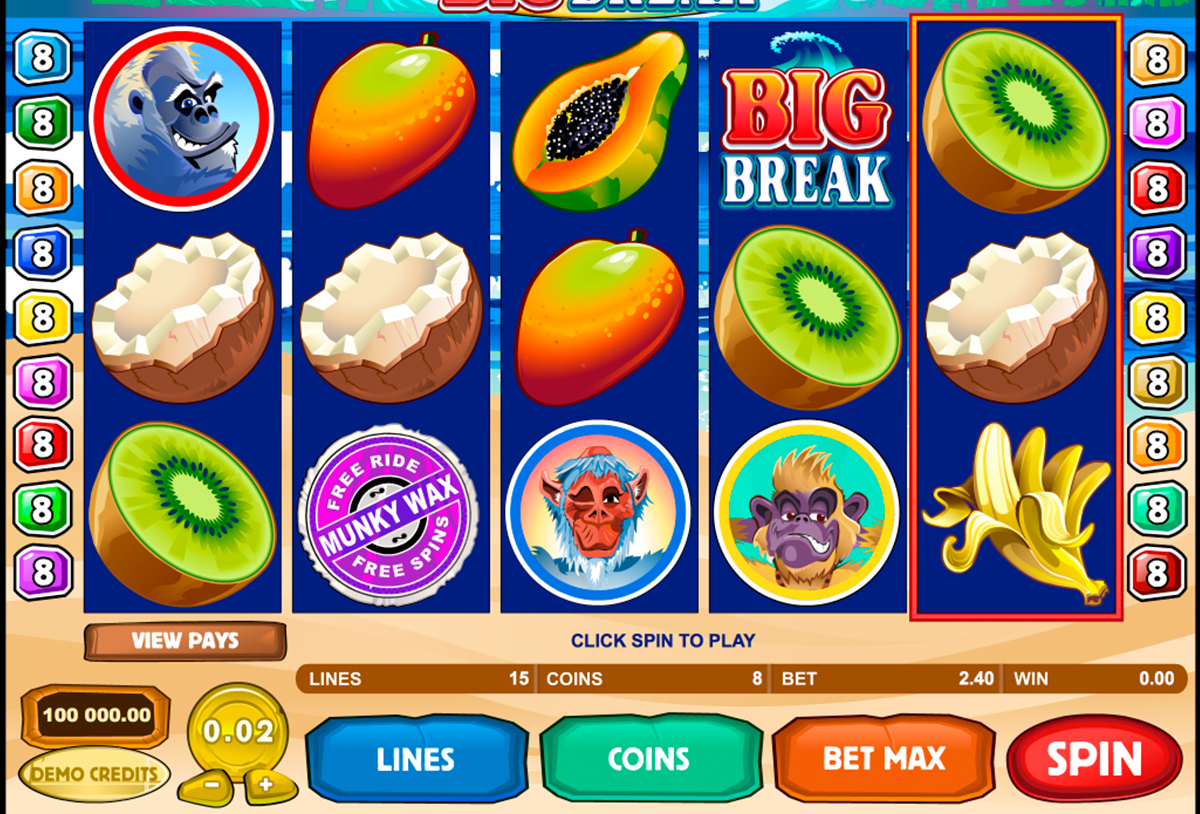 big break microgaming online slots 