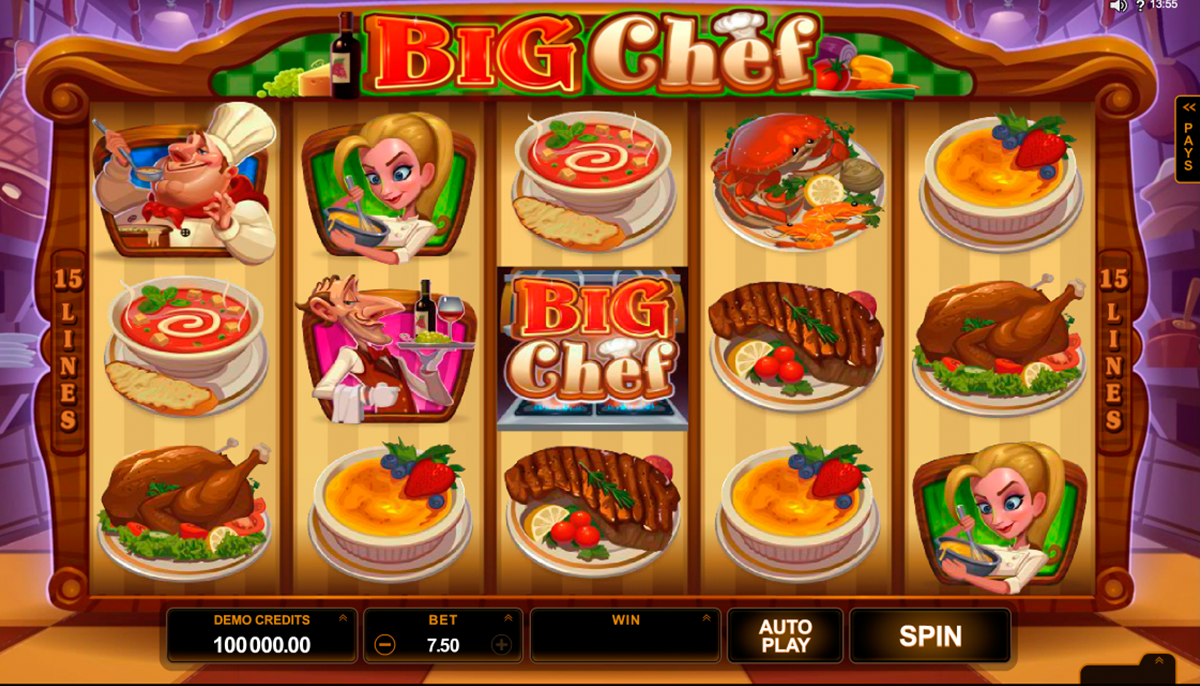 big chef microgaming online slots 