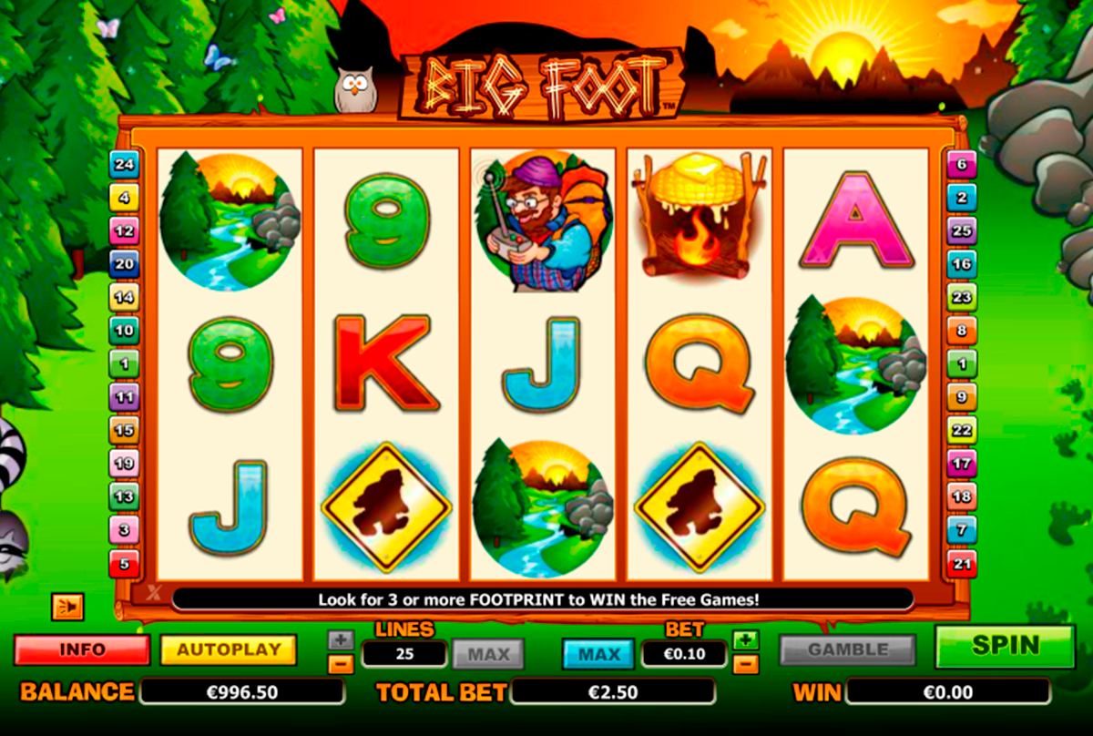 big foot nextgen gaming online slots 