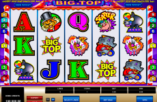 big top microgaming online slots 