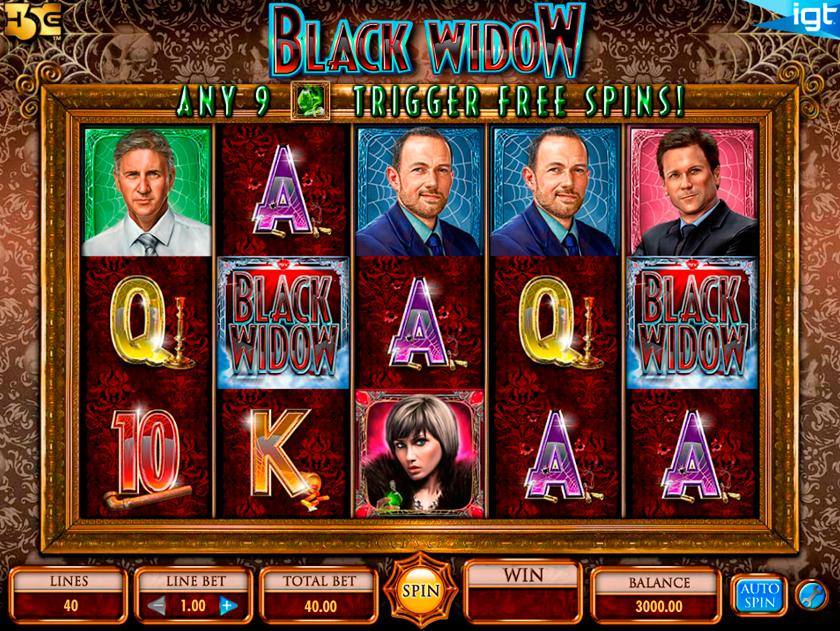 black widow igt online slots 