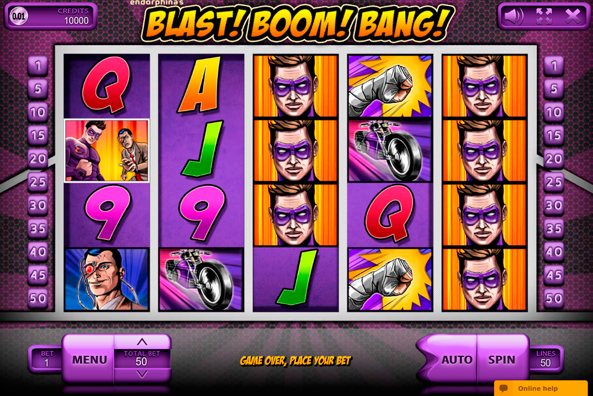 blast boom bang endorphina online slots 