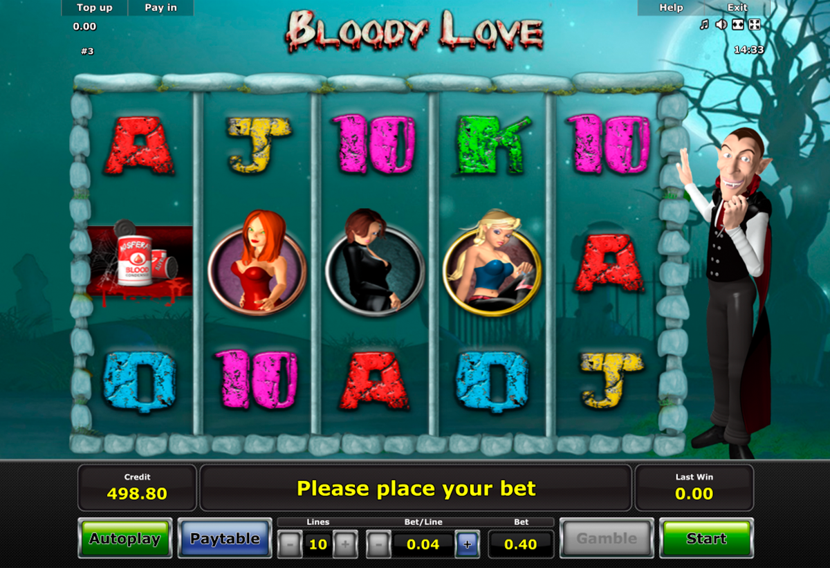 bloody love novomatic online slots 