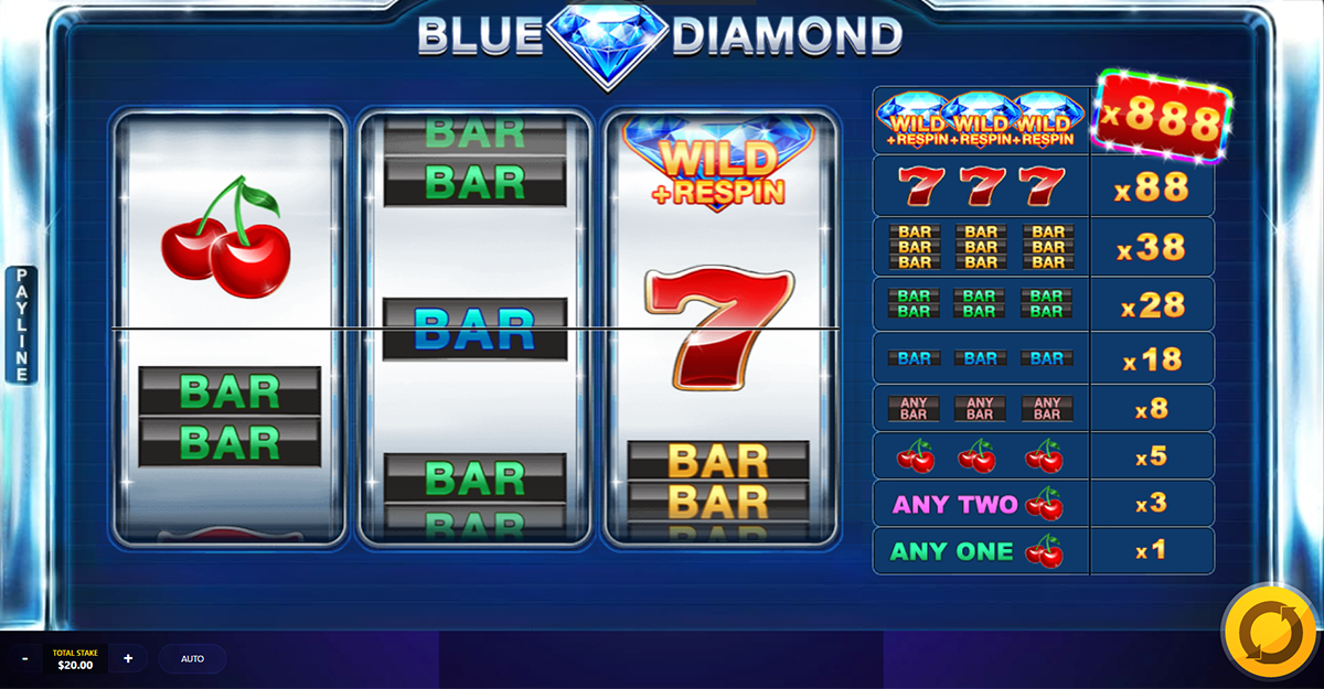 blue diamond red tiger online slots 