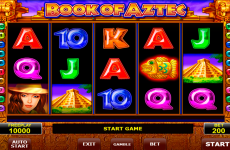 book of aztec amatic online slots 