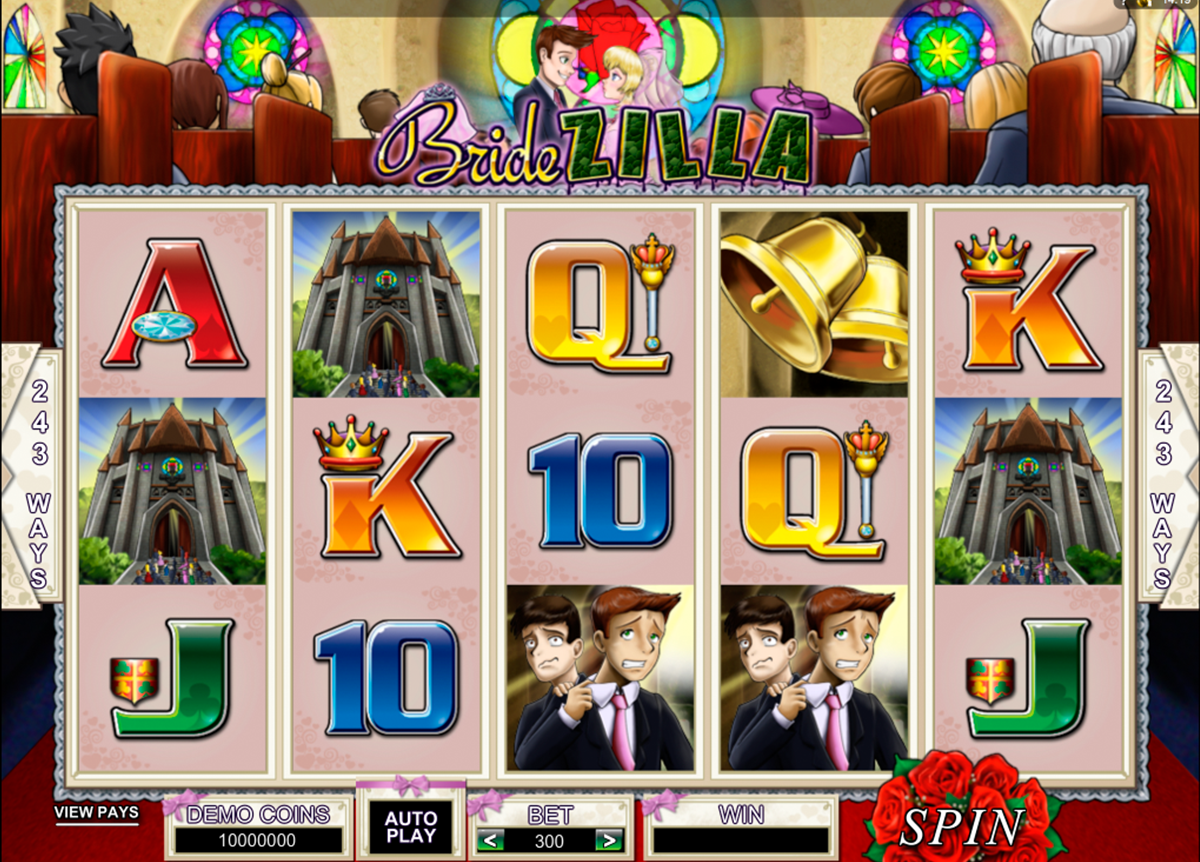 bridezilla microgaming online slots 