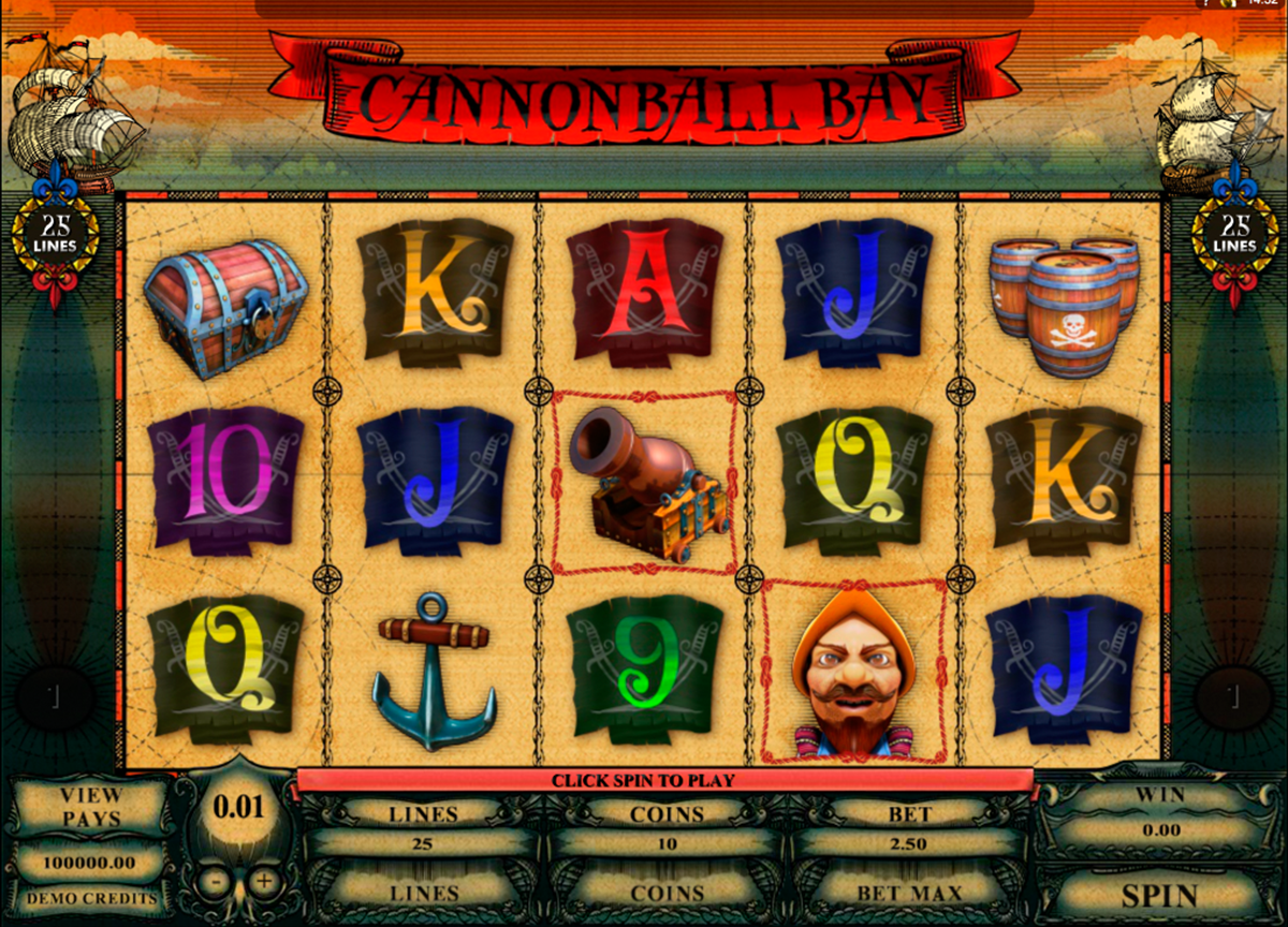 cannonball bay microgaming online slots 