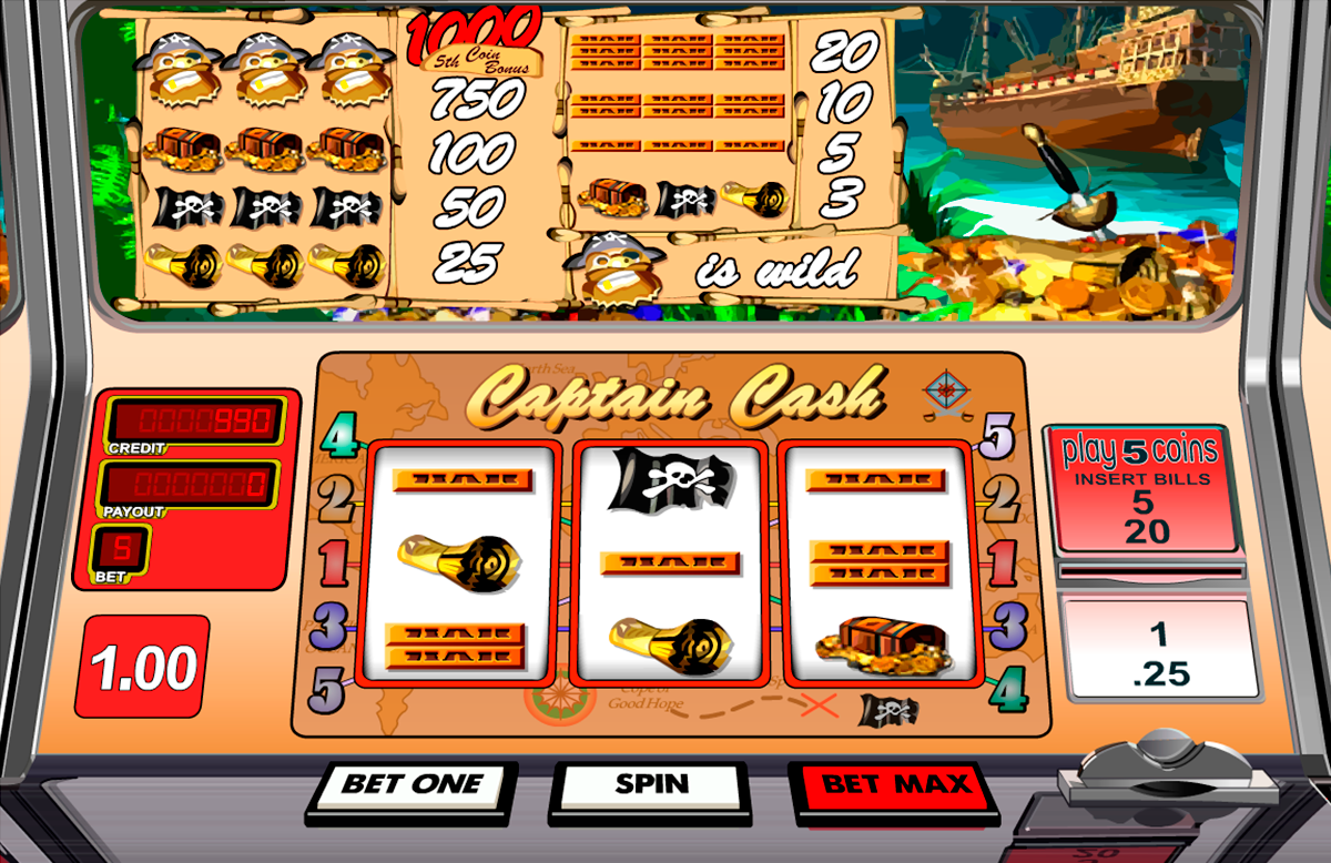 captain cash betsoft online slots 