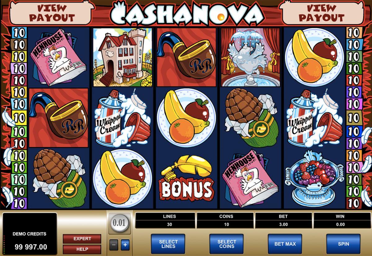 cashanova microgaming online slots 