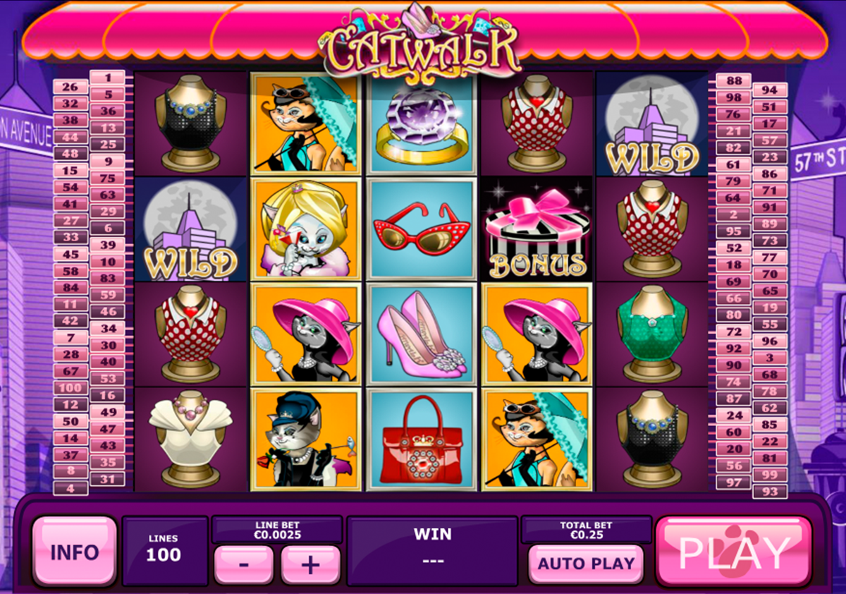 catwalk playtech online slots 