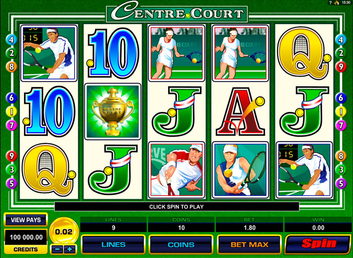 centre court microgaming online slots 