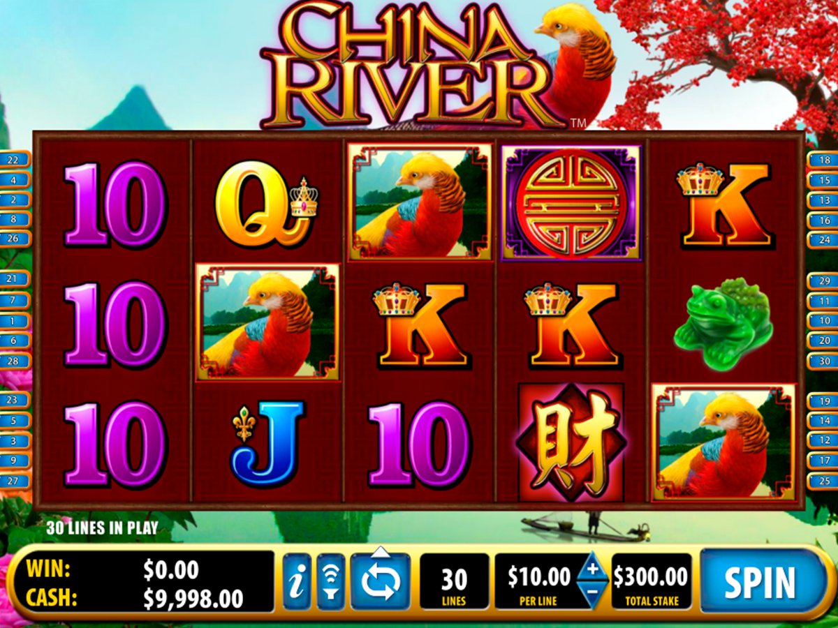china river bally online slots 