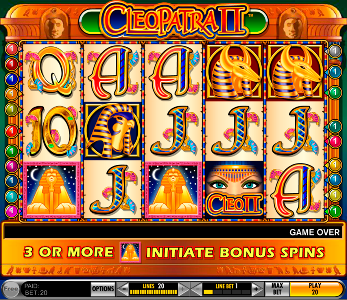 cleopatra ii igt online slots 