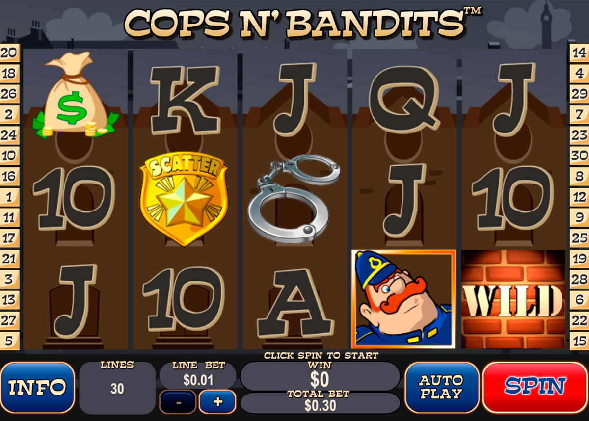 cops n bandits playtech online slots 