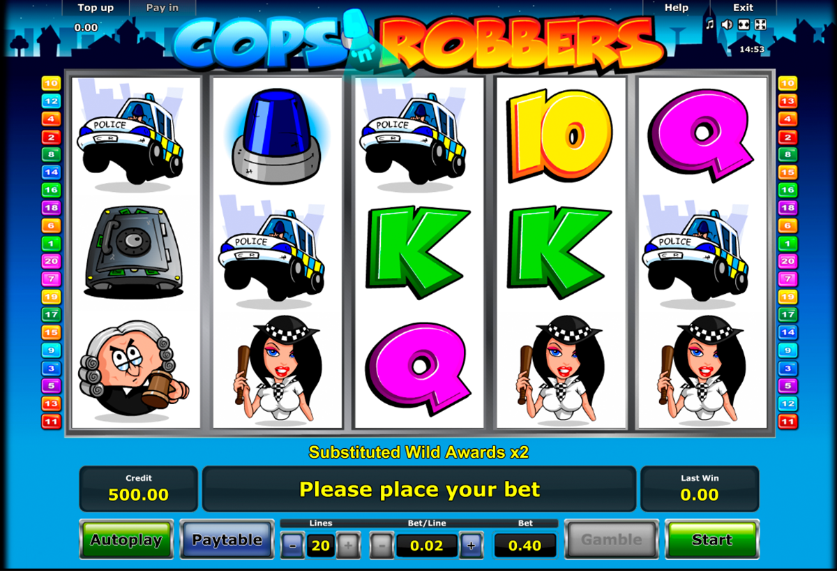 cops n robbers novomatic online slots 