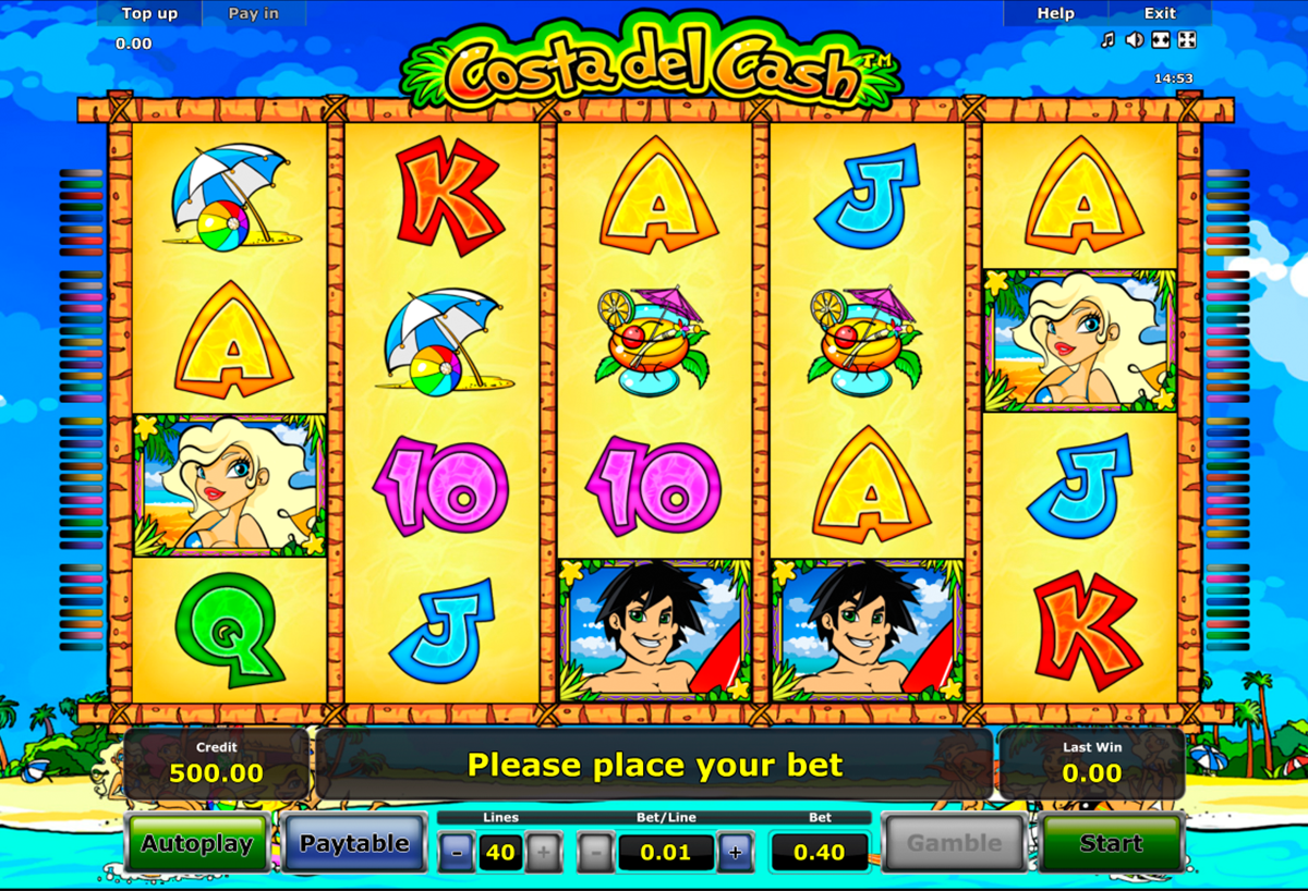 costa del cash novomatic online slots 