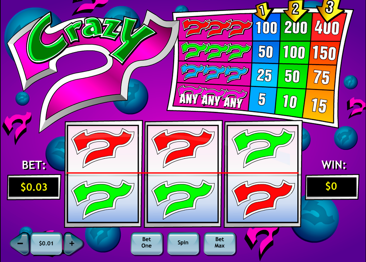 crazy 7 playtech online slots 