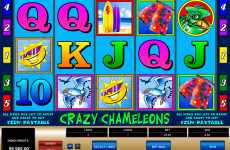 crazy chameleons microgaming online slots 