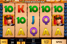 daring dave the eye of ra playtech online slots 