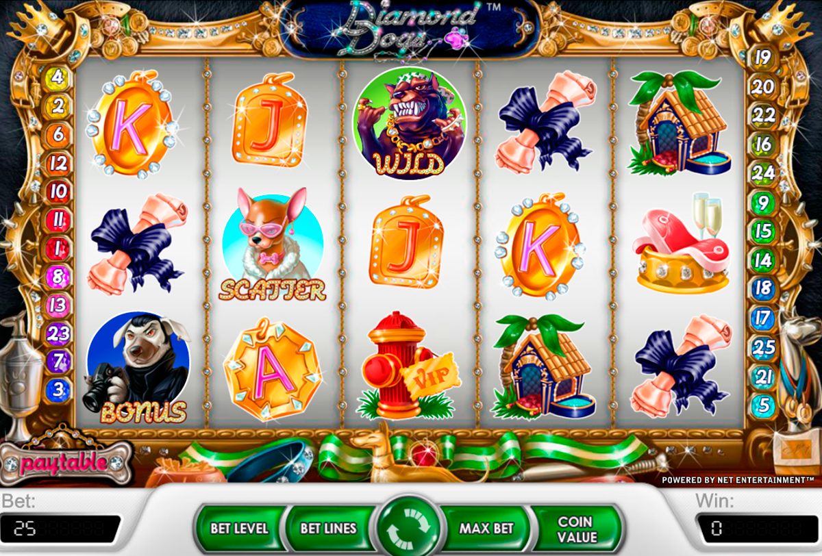 diamond dogs netent online slots 