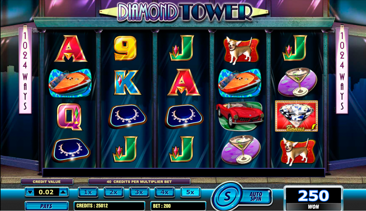diamond tower amaya online slots 