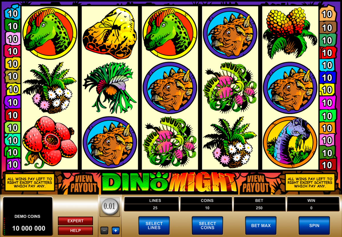 dino might microgaming online slots 