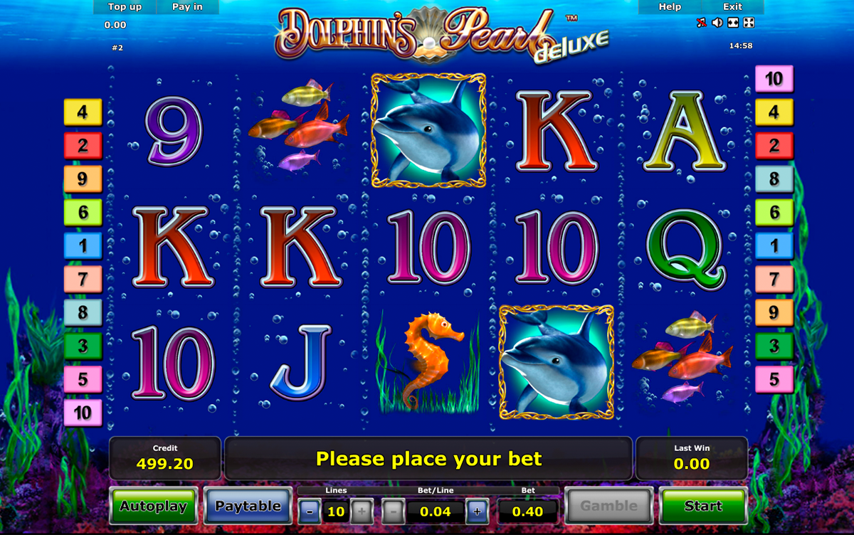 dolphins pearl deluxe novomatic online slots 