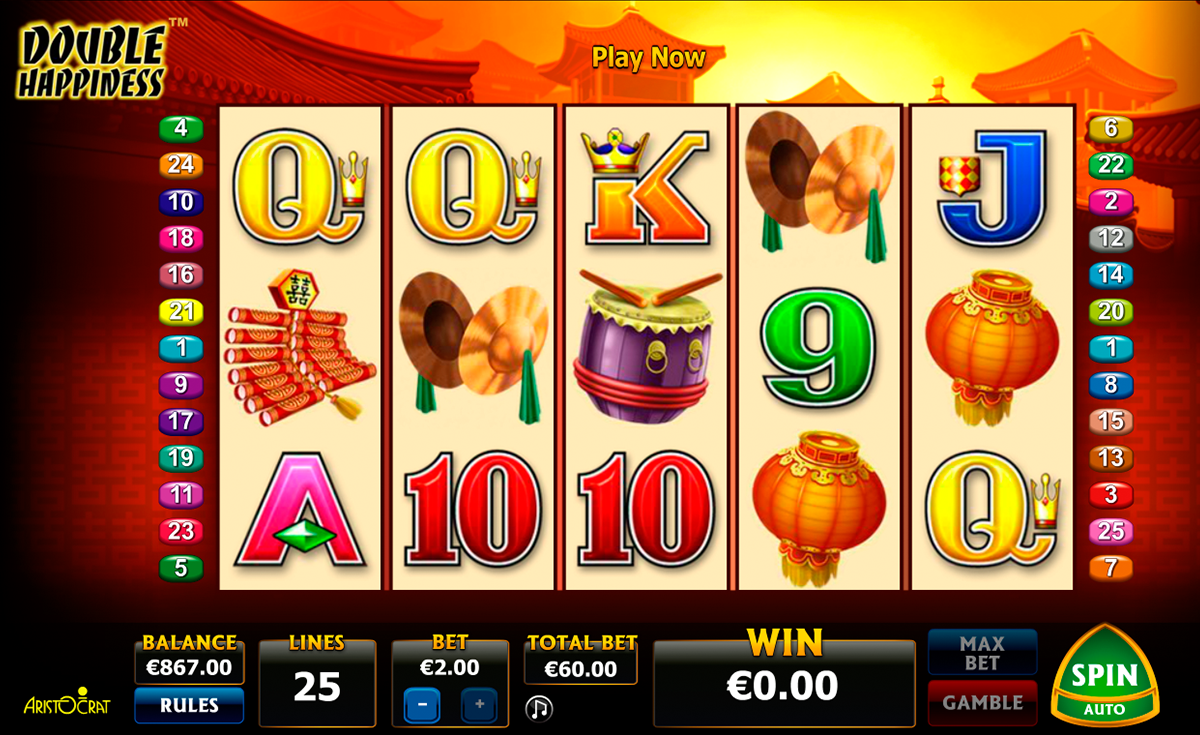 double happiness aristocrat online slots 