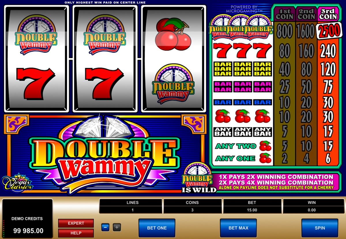 double wammy microgaming online slots 
