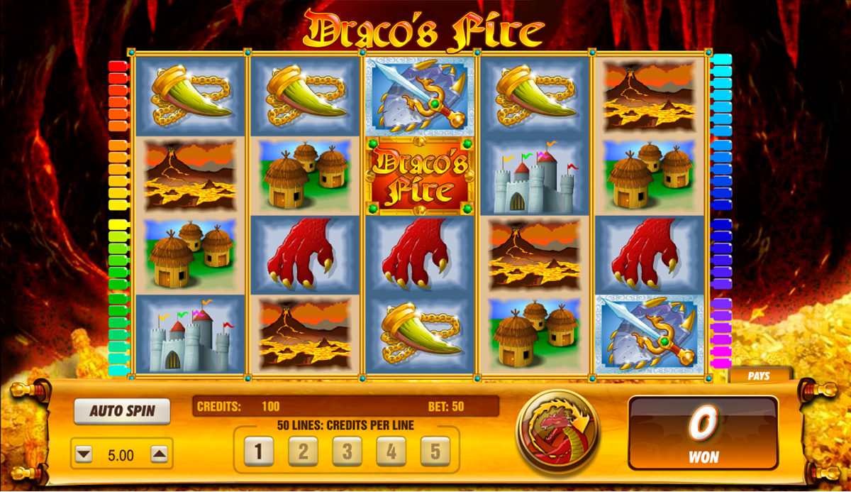 dracos fire amaya online slots 