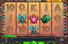 egyptian heroes netent online slots 