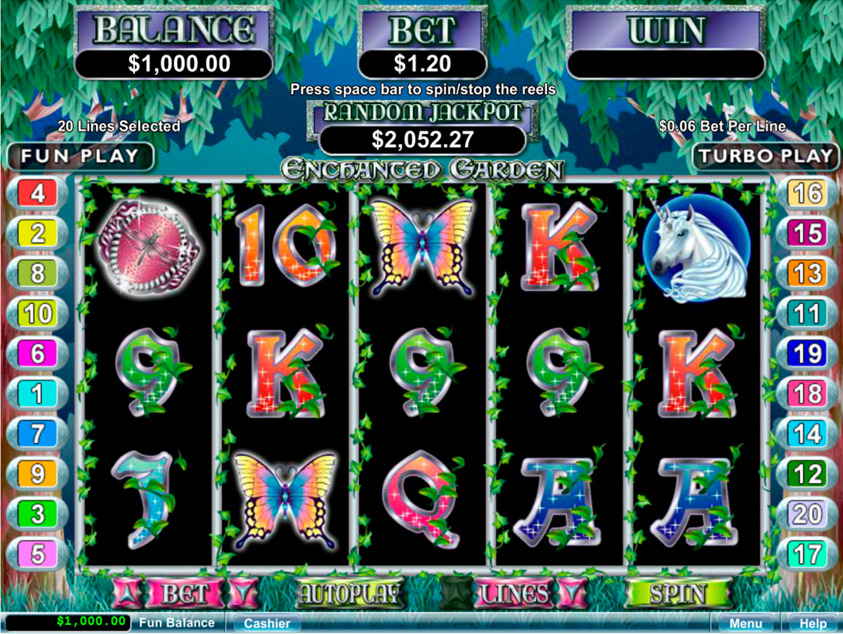 enchanted garden rtg online slots 