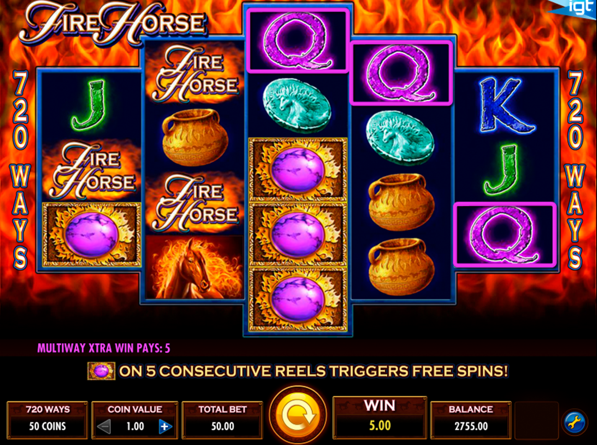 fire horse igt online slots 
