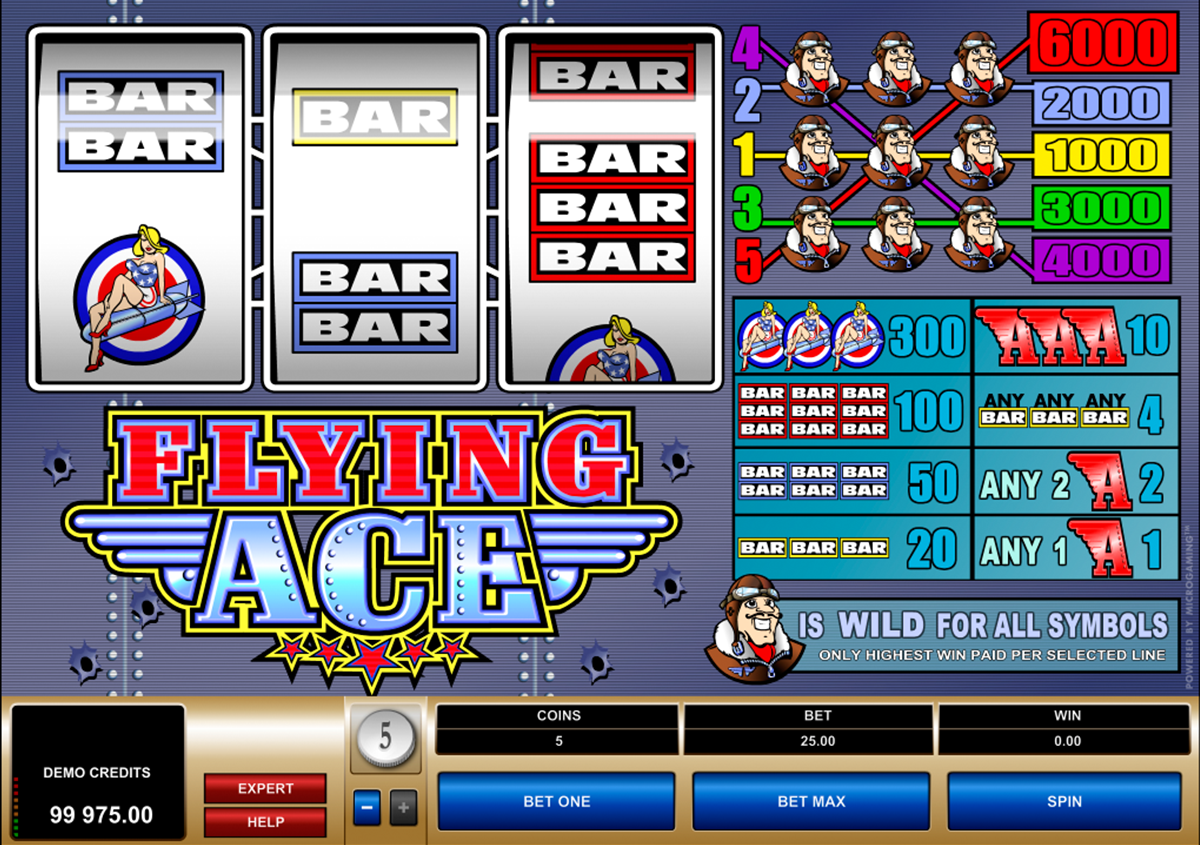 flying ace microgaming online slots 