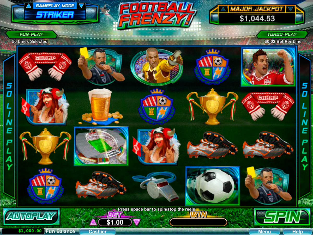 football frenzy rtg online slots 