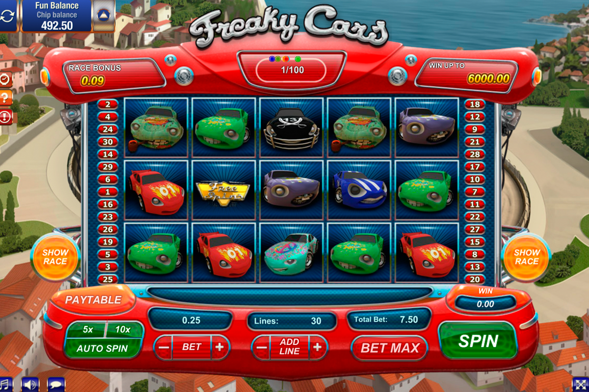 freaky cars gamesos online slots 